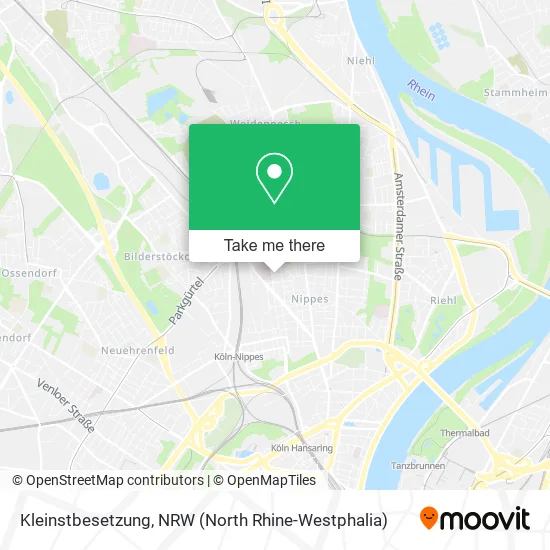 Карта Kleinstbesetzung