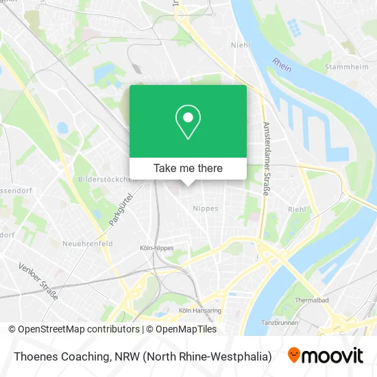 Thoenes Coaching map