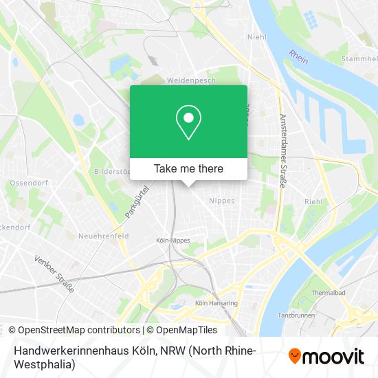 Handwerkerinnenhaus Köln map