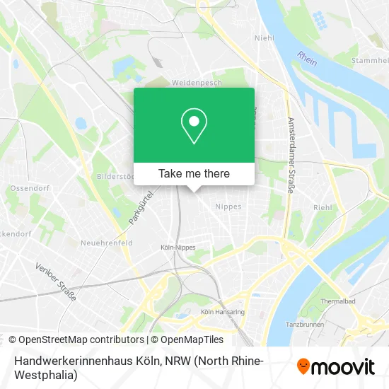 Карта Handwerkerinnenhaus Köln