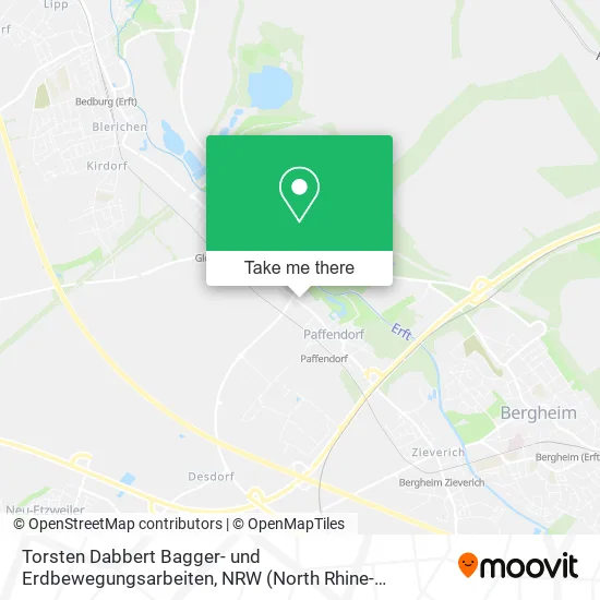 Карта Torsten Dabbert Bagger- und Erdbewegungsarbeiten