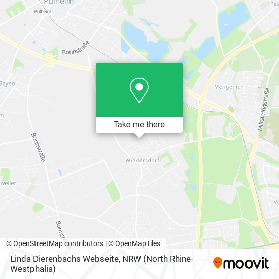 Linda Dierenbachs Webseite map