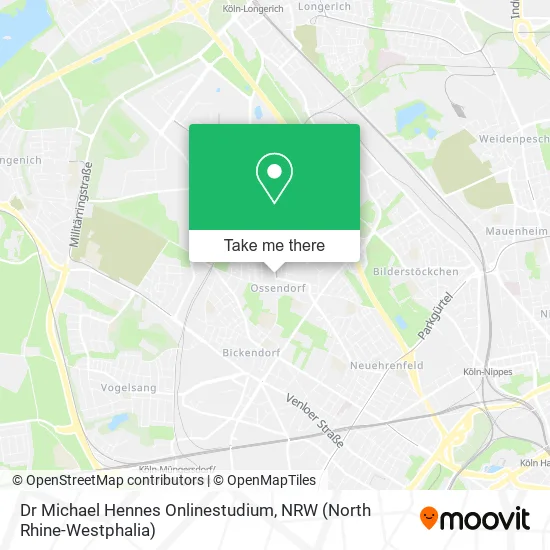 Карта Dr Michael Hennes Onlinestudium