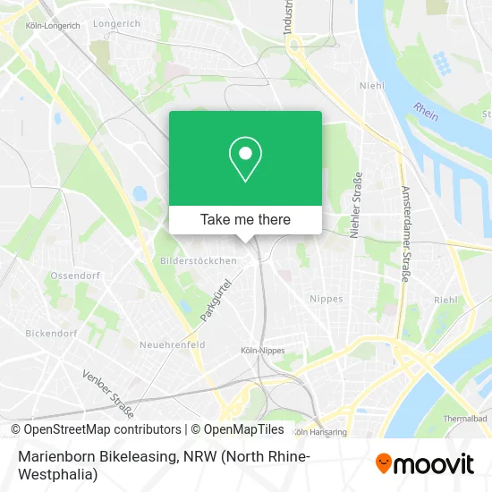 Marienborn Bikeleasing map