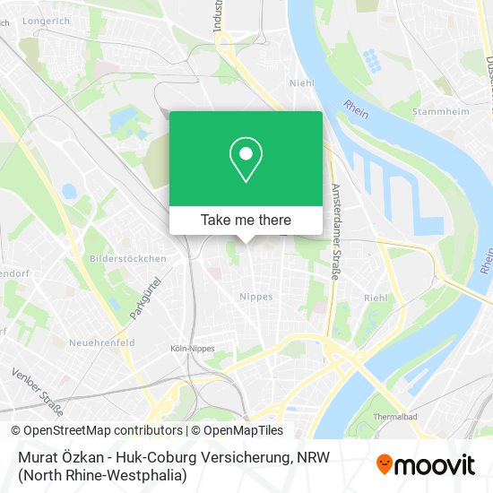 Murat Özkan - Huk-Coburg Versicherung map