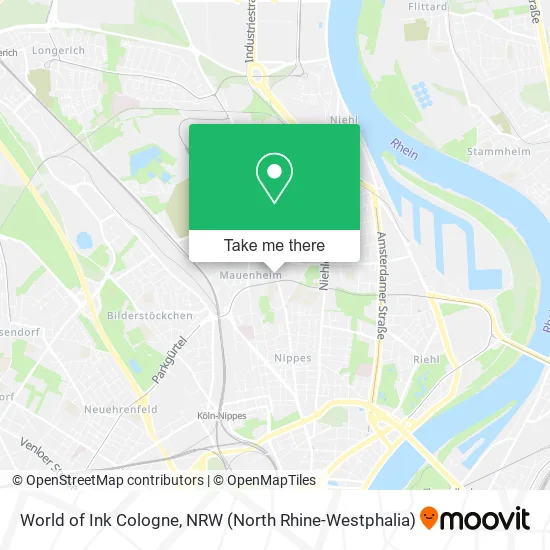 Карта World of Ink Cologne