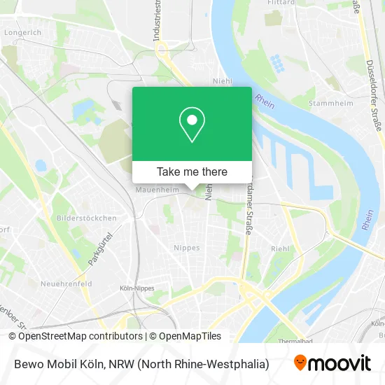 Карта Bewo Mobil Köln