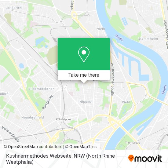 Kushnermethodes Webseite map