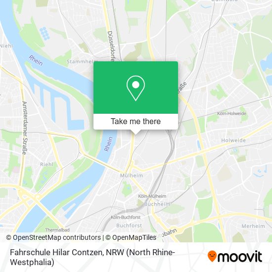 Fahrschule Hilar Contzen map