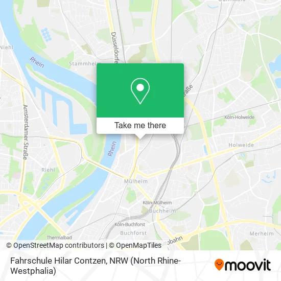 Карта Fahrschule Hilar Contzen
