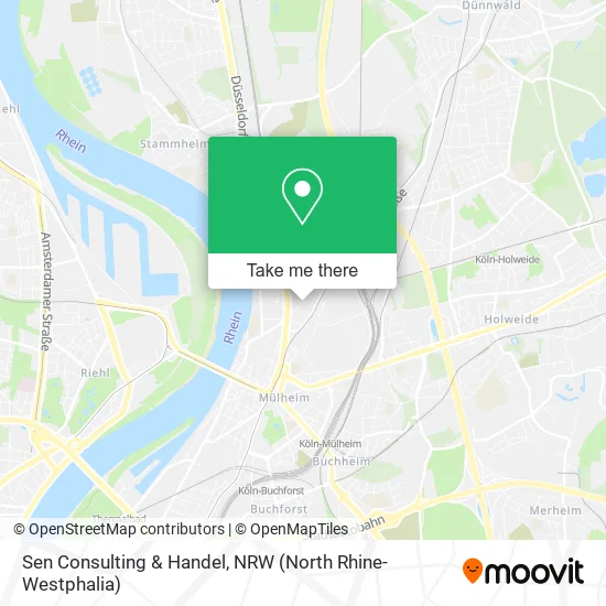 Карта Sen Consulting & Handel