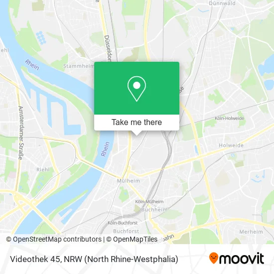 Карта Videothek 45