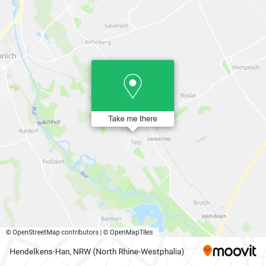 Карта Hendelkens-Han