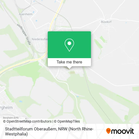 Карта Stadtteilforum Oberaußem