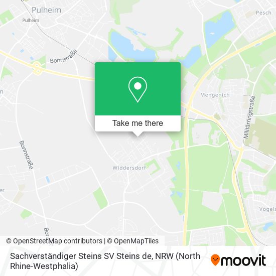 Sachverständiger Steins SV Steins de map