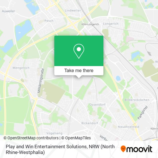 Play and Win Entertainment Solutions map