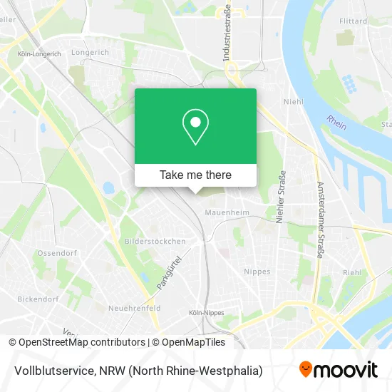 Карта Vollblutservice