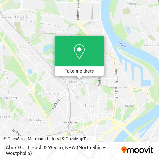 Карта Abex G.U.T. Bach & Wesco