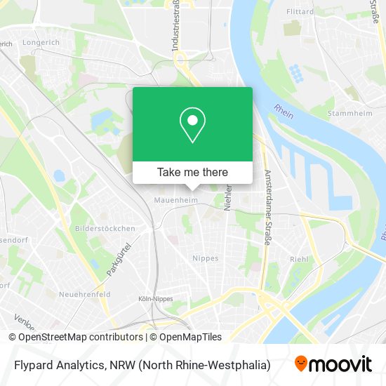 Карта Flypard Analytics