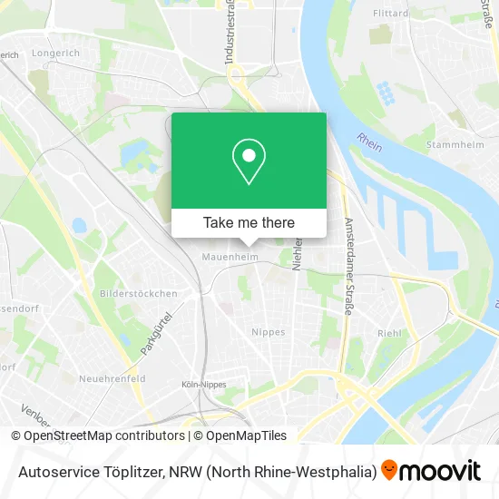 Карта Autoservice Töplitzer