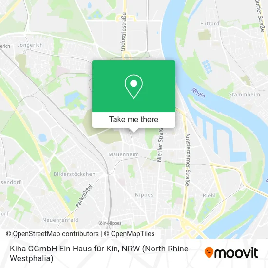 Kiha GGmbH Ein Haus für Kin map