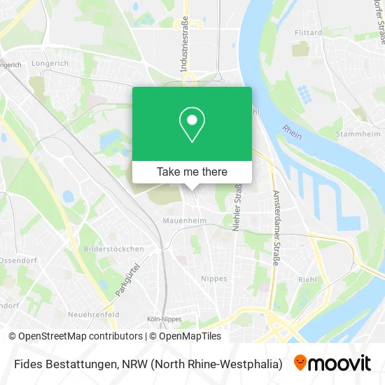 Fides Bestattungen map