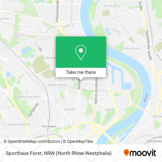 Карта Sporthaus Forst