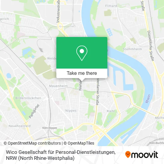 Wico Gesellschaft für Personal-Dienstleistungen map