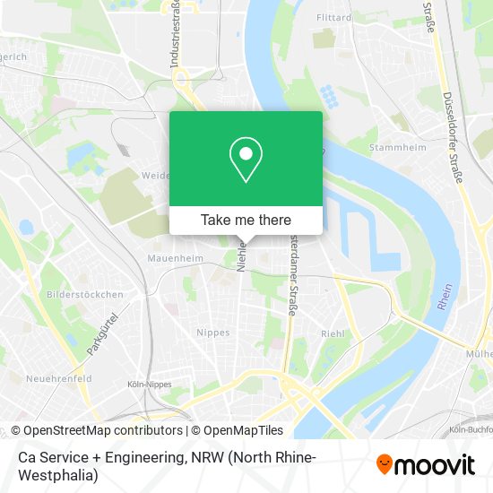 Ca Service + Engineering map