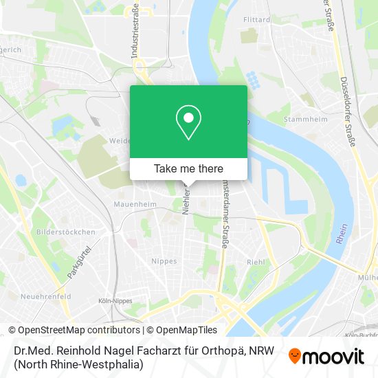 Dr.Med. Reinhold Nagel Facharzt für Orthopä map
