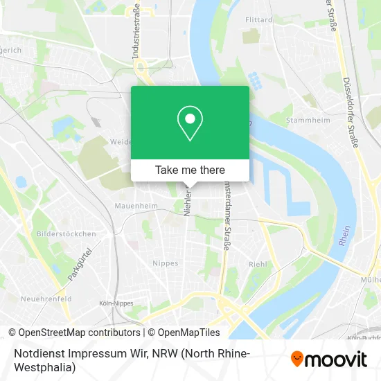 Notdienst Impressum Wir map