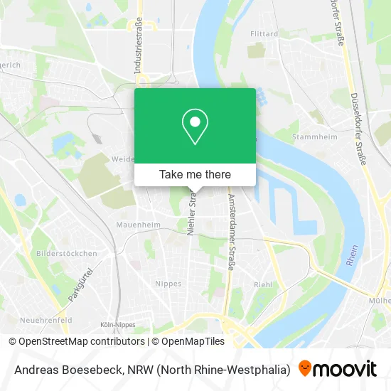 Карта Andreas Boesebeck