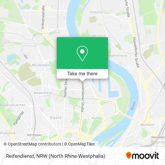 Карта Reifendienst