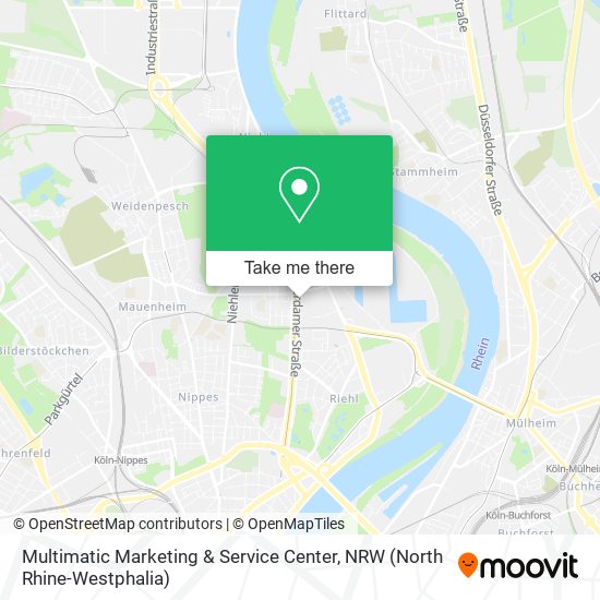 Multimatic Marketing & Service Center map