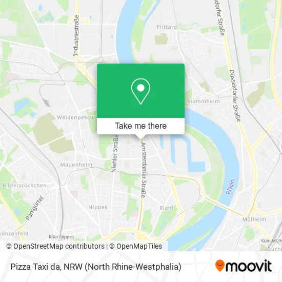 Карта Pizza Taxi da