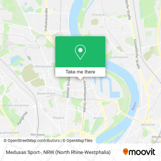 Карта Medusas Sport-