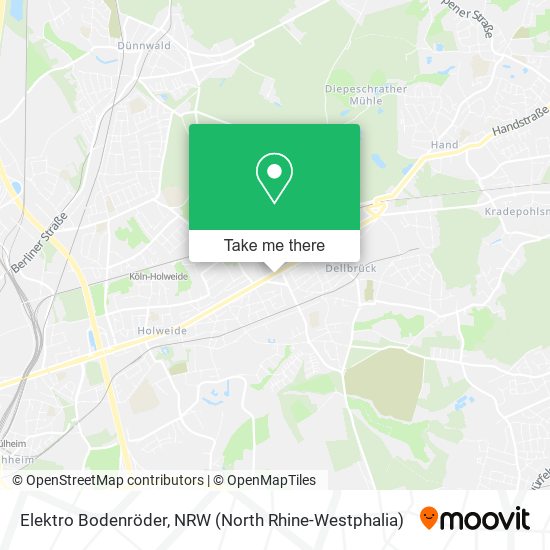 Elektro Bodenröder map