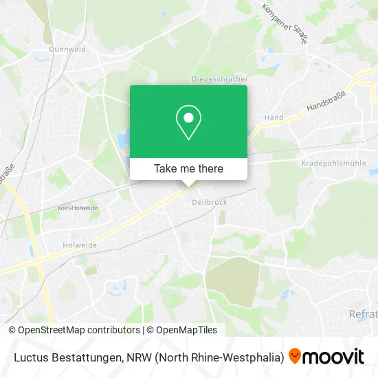 Luctus Bestattungen map