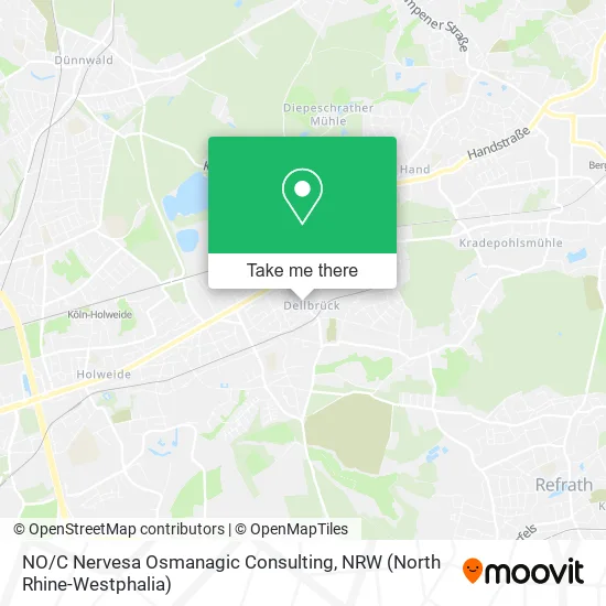 Карта NO / C Nervesa Osmanagic Consulting