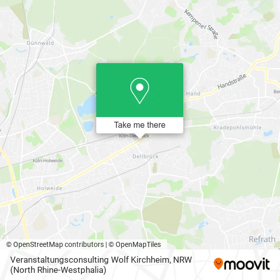 Карта Veranstaltungsconsulting Wolf Kirchheim