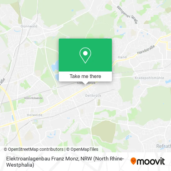 Карта Elektroanlagenbau Franz Monz
