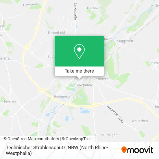 Technischer Strahlenschutz map