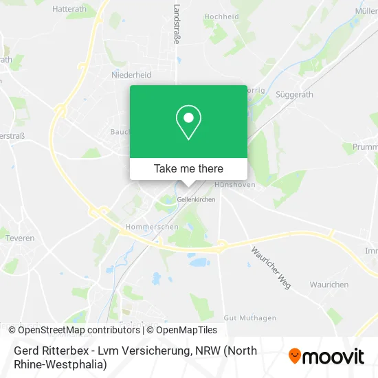 Карта Gerd Ritterbex - Lvm Versicherung