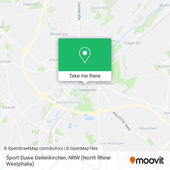 Карта Sport Duwe Geilenkirchen