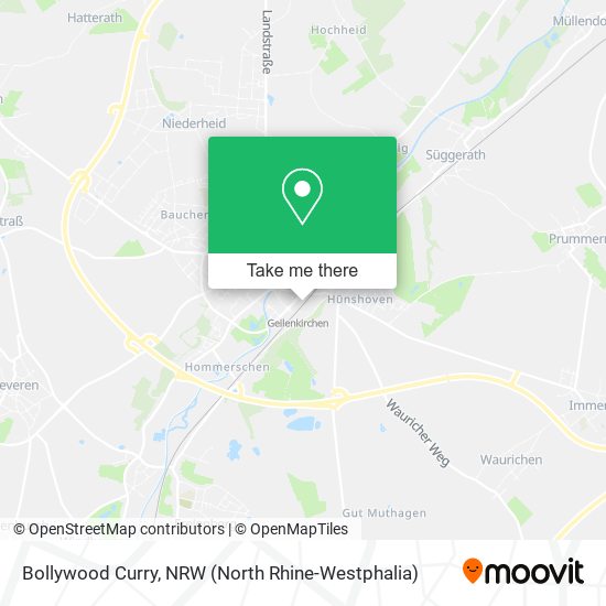 Карта Bollywood Curry