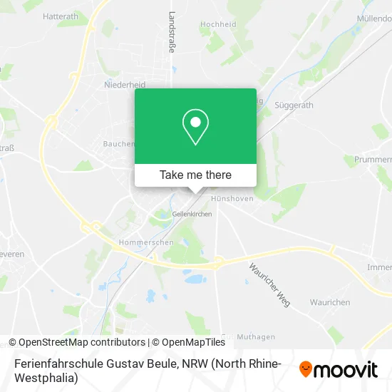 Карта Ferienfahrschule Gustav Beule
