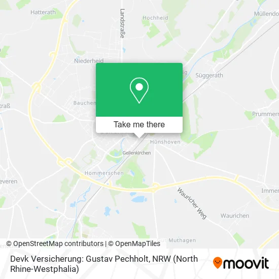 Карта Devk Versicherung: Gustav Pechholt