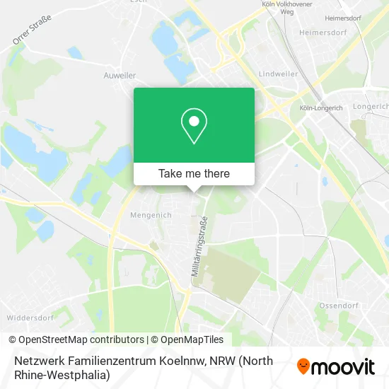 Карта Netzwerk Familienzentrum Koelnnw