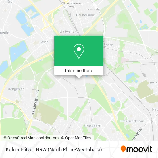 Карта Kölner Flitzer