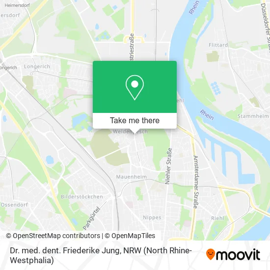 Dr. med. dent. Friederike Jung map